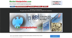 Desktop Screenshot of marketmanipulation.com