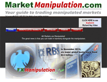 Tablet Screenshot of marketmanipulation.com